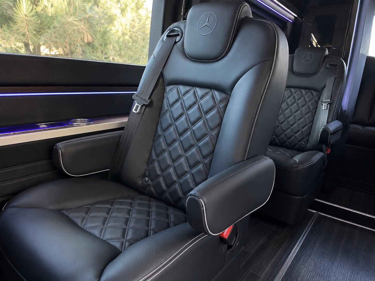norman corporate event transportation onboard seating
