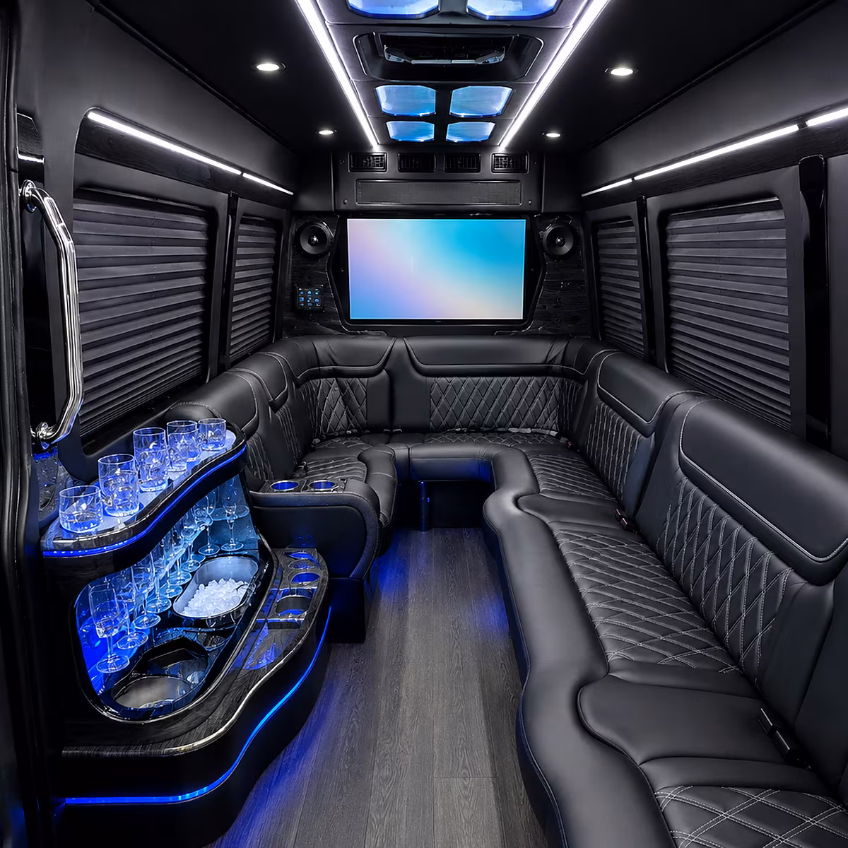 norman party bus rentals inside